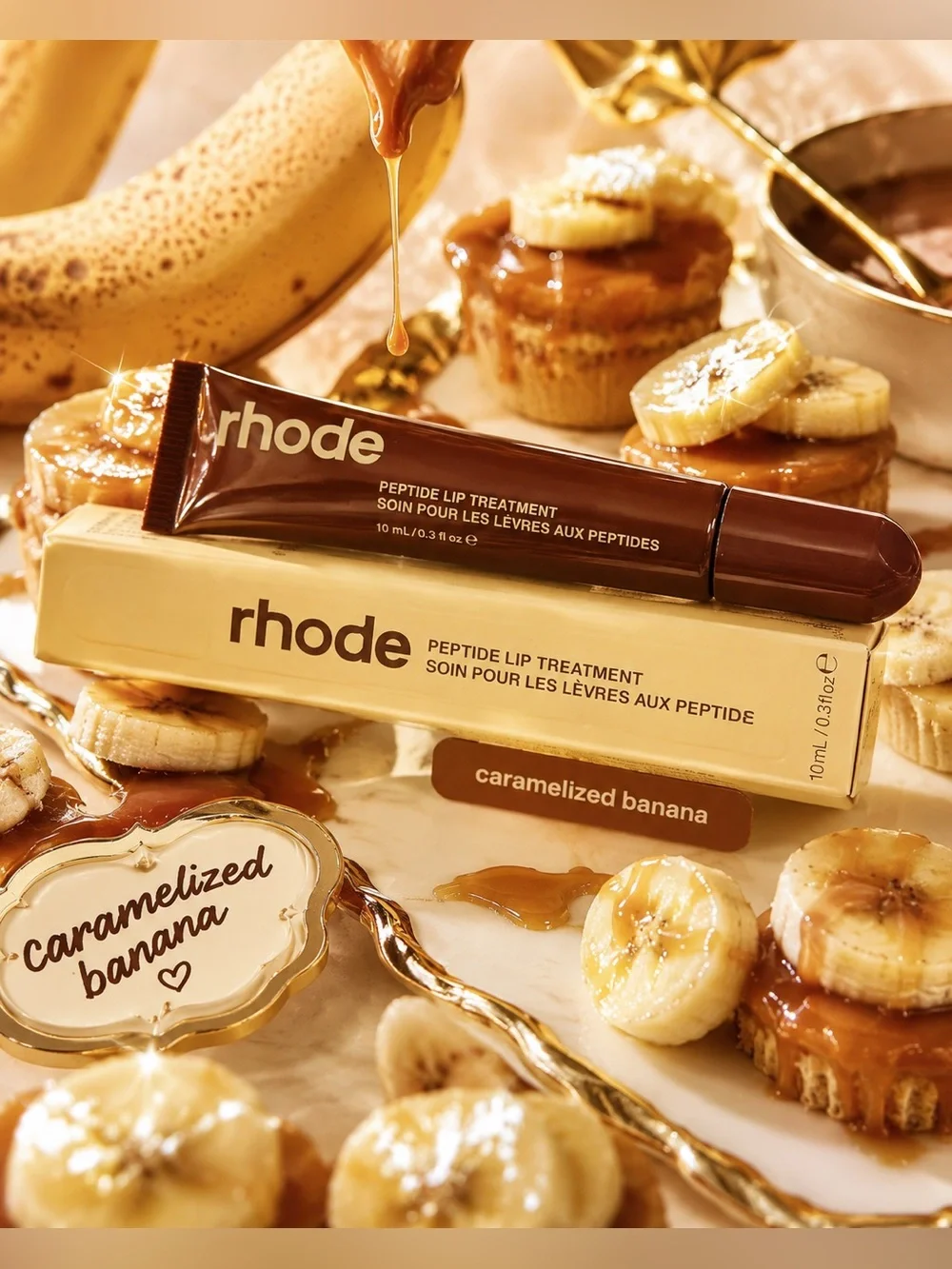 Rhode Peptide Lip Treatment – Caramelized 🍌 Banana
